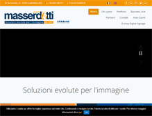 Tablet Screenshot of masserdotti.it